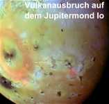 Vulkanausbruch auf Io